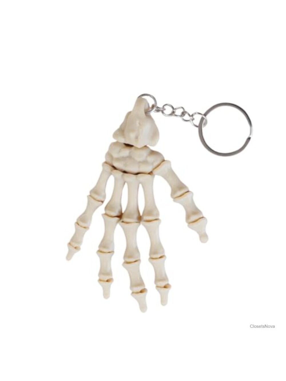 Skeleton Hand Keychain Gothic Bag Charm Purse Accessory